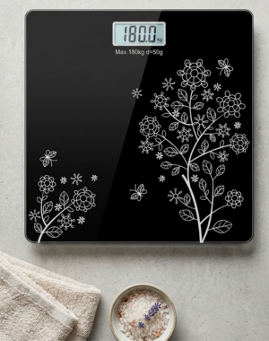 180kg Personal Scale - Toughened Glass with LCD